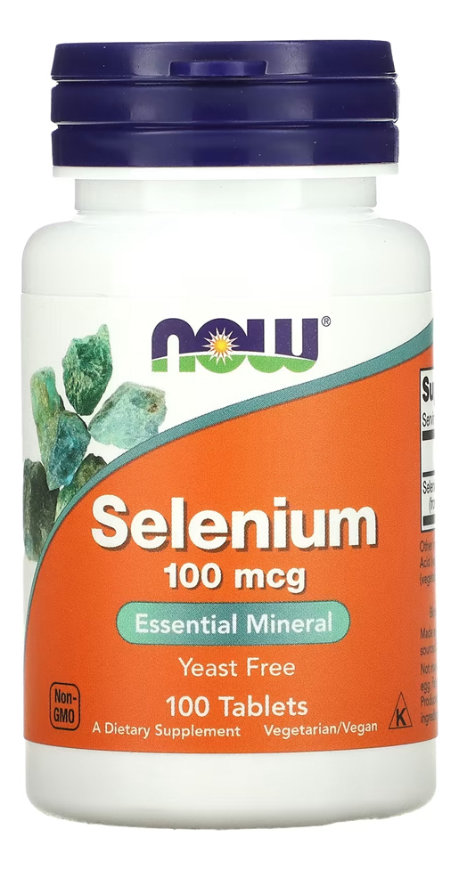 Selênio 100mcg Now Foods Selenium 100 Talets 2un Sabor Sem Sabor - Imagem 2