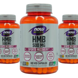 Hmb 500mg Now Foods Com Vitamina D3 120 Veg Caps 3un