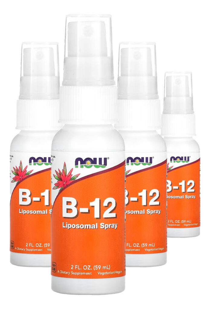 Vitamina B-12 Now Foods Spray 59ml Importado 4un
