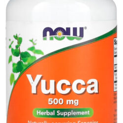 Yucca 500mg Now Foods 100 Cápsulas Importado