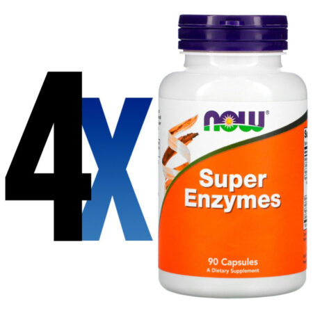 Enzimas Digestivas 90 Cápsulas Importado 4un Now Foods - Imagem 2