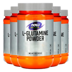 L-glutamina Pó Now Foods Sports 454g F. Livre Importado 5un