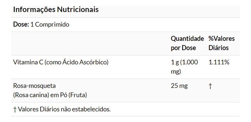 Vitamina C E Rosa Mosqueta Now Foods 100tab + Porta Cápsulas - Imagem 4