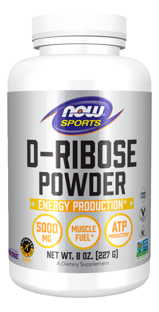 Pó De D-ribose Now Foods 227 Gramas Importado
