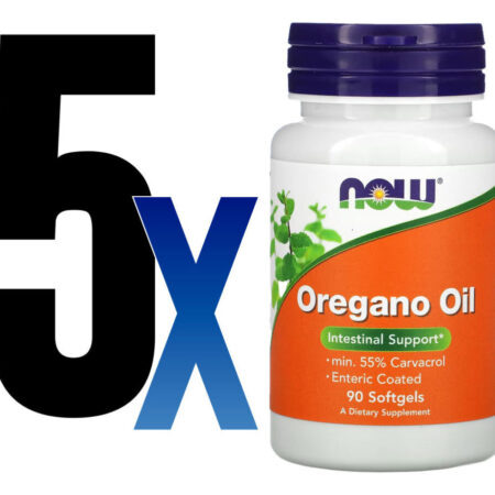 Óleo De Orégano Now Foods Oregano Revestido 90 Sofgels 5un - Imagem 2