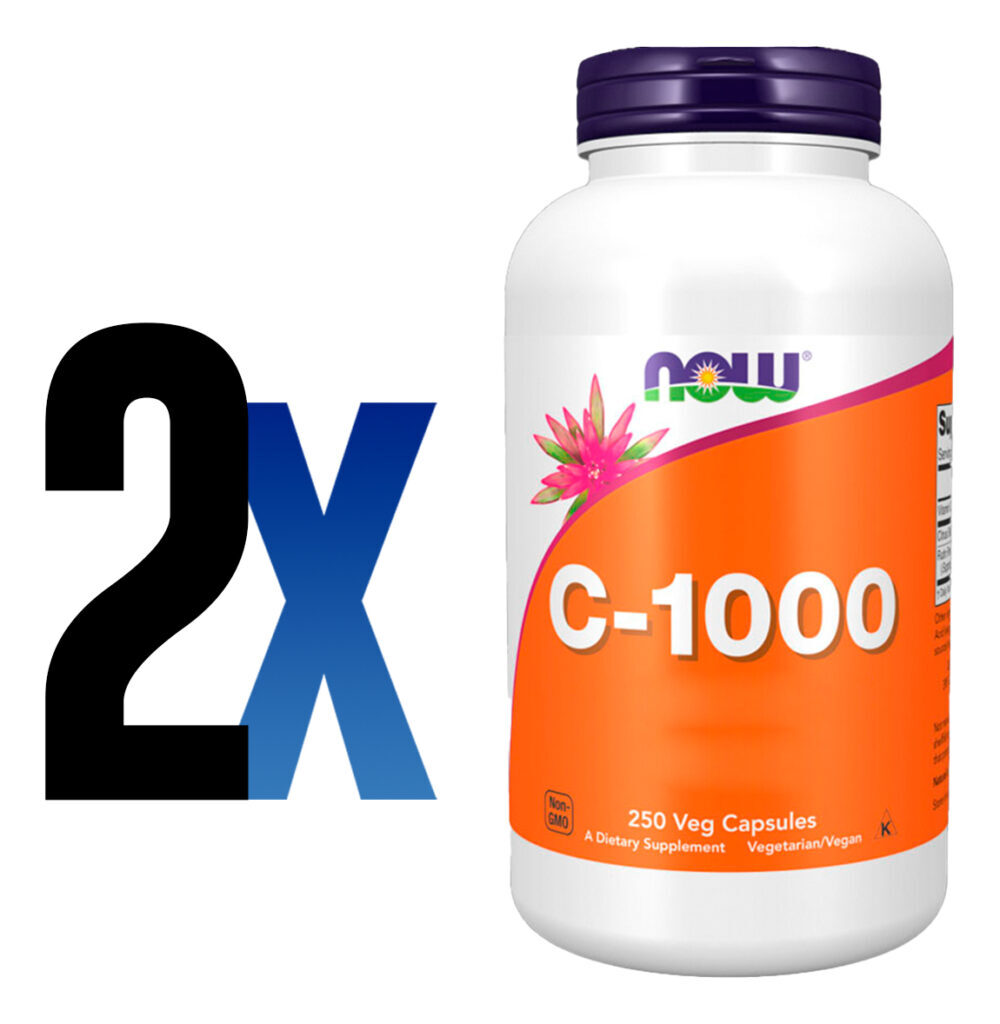 Now Foods Vitamina C-1000mg 250 Cápsulas Importado 2un - Imagem 5