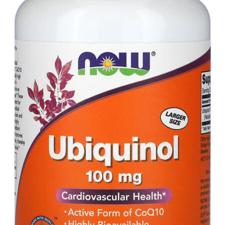 Ubiquinol 100mg Now Foods Forma Coq10 Ativa 120 Softgels 3un - Imagem 3
