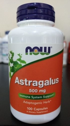 Astragalus 500mg Now Foods 100 Veg Cápsulas Importado Eua - Imagem 2
