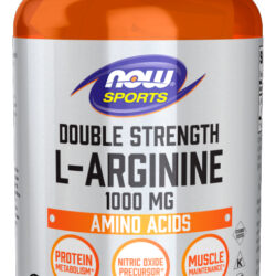 L-arginina 1000mg Now Foods 60 Tabs Importado