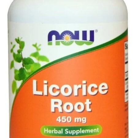 Licorice Root Raiz Alcaçuz 450mg 100 Veg Capsulas Now Foods - Imagem 3