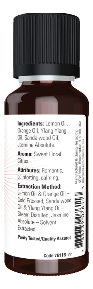 Mistura Óleo Naturally Loveable Now Foods 30ml - Imagem 2