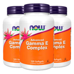 Complexo Gama E Advanced Now Foods 120 Soft Importado 3un