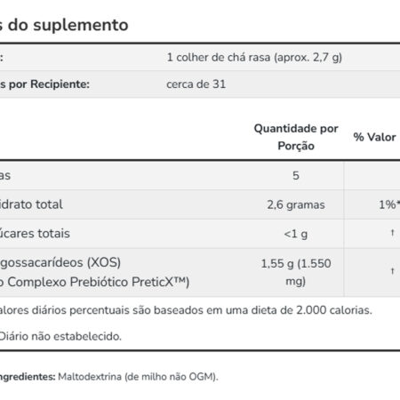 Pó Prebiótico Bifido Boost Now Foods 85 Grama Importado - Imagem 4