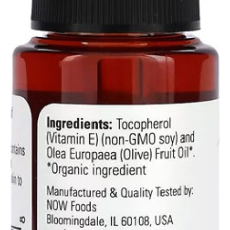Óleo De Vitamina E Now Foods 2300iu 30ml Importado - Imagem 2