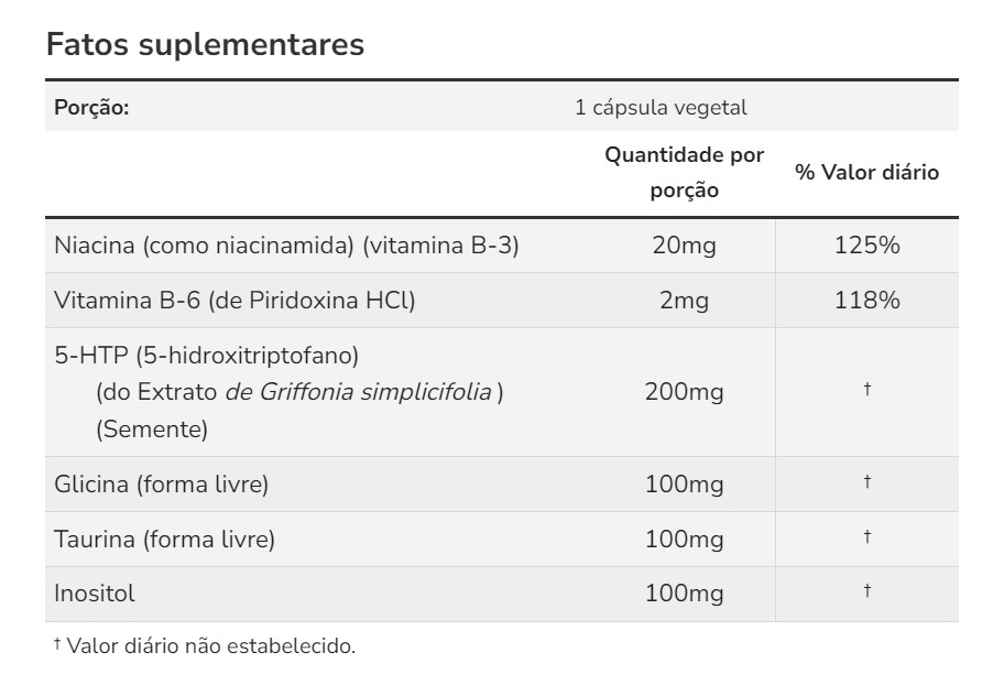 5-htp 200mg Dupla Força 120 Cápsulas Importado 2un Now Foods - Imagem 5