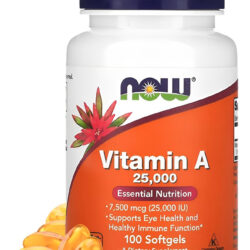 Now Foods Vitamina A 7.500mcg 100 Softgels