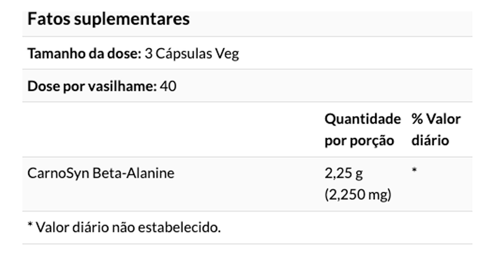 Beta-alanina 750mg Now Foods 120 Cápsulas Importado 4un - Imagem 5