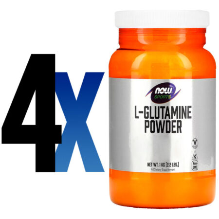 L-glutamina Em Pó Now Foods Sports 1kg Pó Puro Importado 4un - Imagem 2