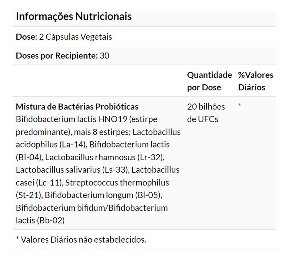 Clinical Gi Probiótico 20 Bi 60cáps Importado 2un Now Foods - Imagem 5