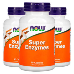 Enzimas Digestivas 90 Cápsulas Importado 3un Now Foods