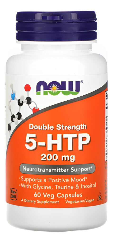 5htp 200mg Now Foods 5hidroxitriptofano 60cáps Importado 3un - Imagem 5