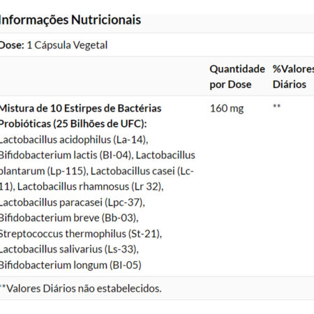 Probiótico10 25 Bilhões Ufc 50cáps Importado 4un Now Foods - Imagem 5