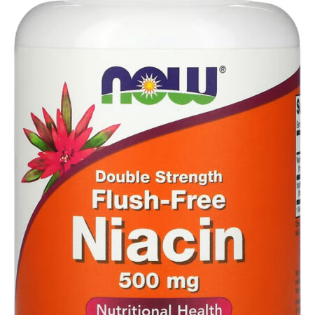 Niacina 500 Mg Força Dupla Now Foods 90cáps Importado 5un - Imagem 5