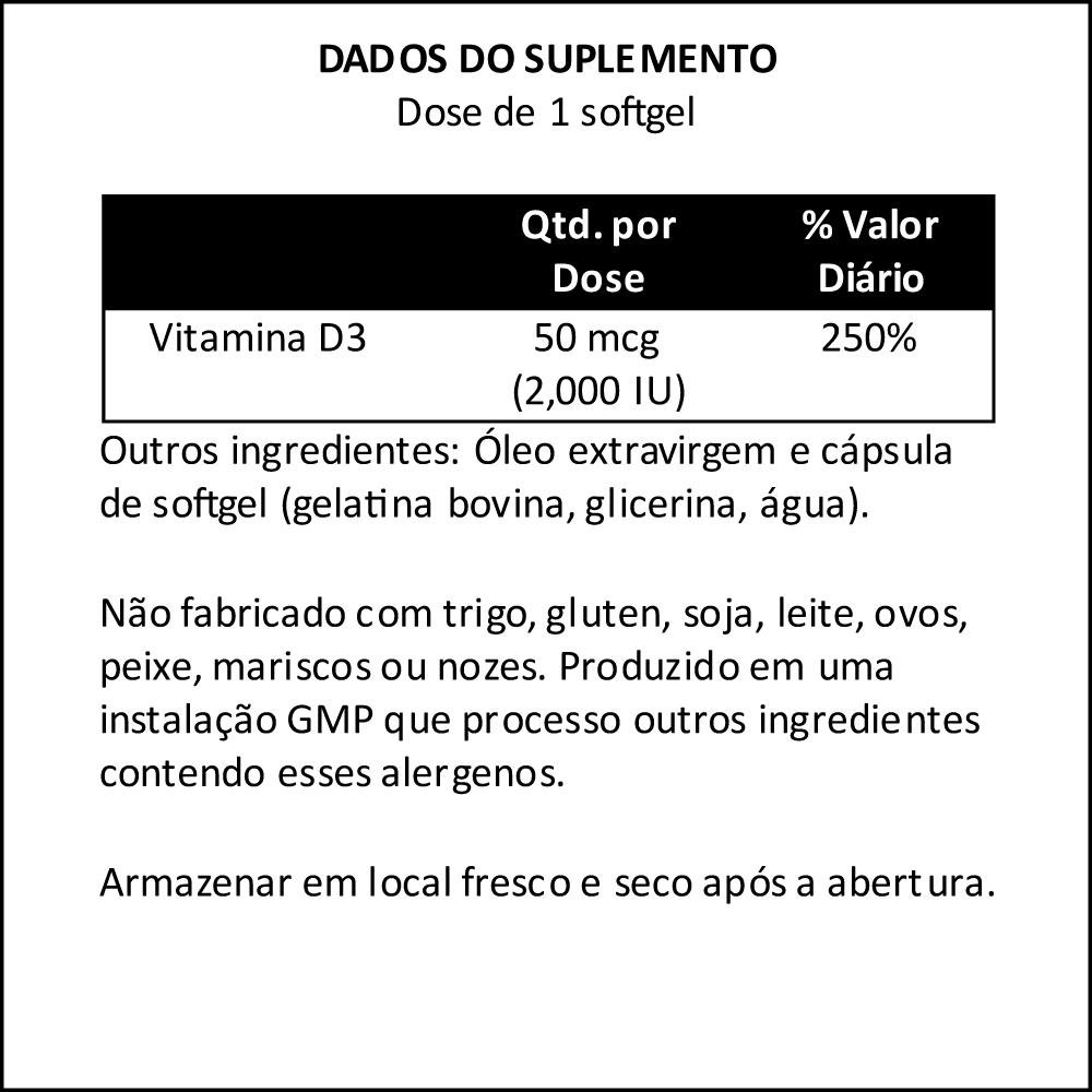 Vitamina D-3 2000iu Now Foods 30 Softgels + Porta Cápsulas - Imagem 4