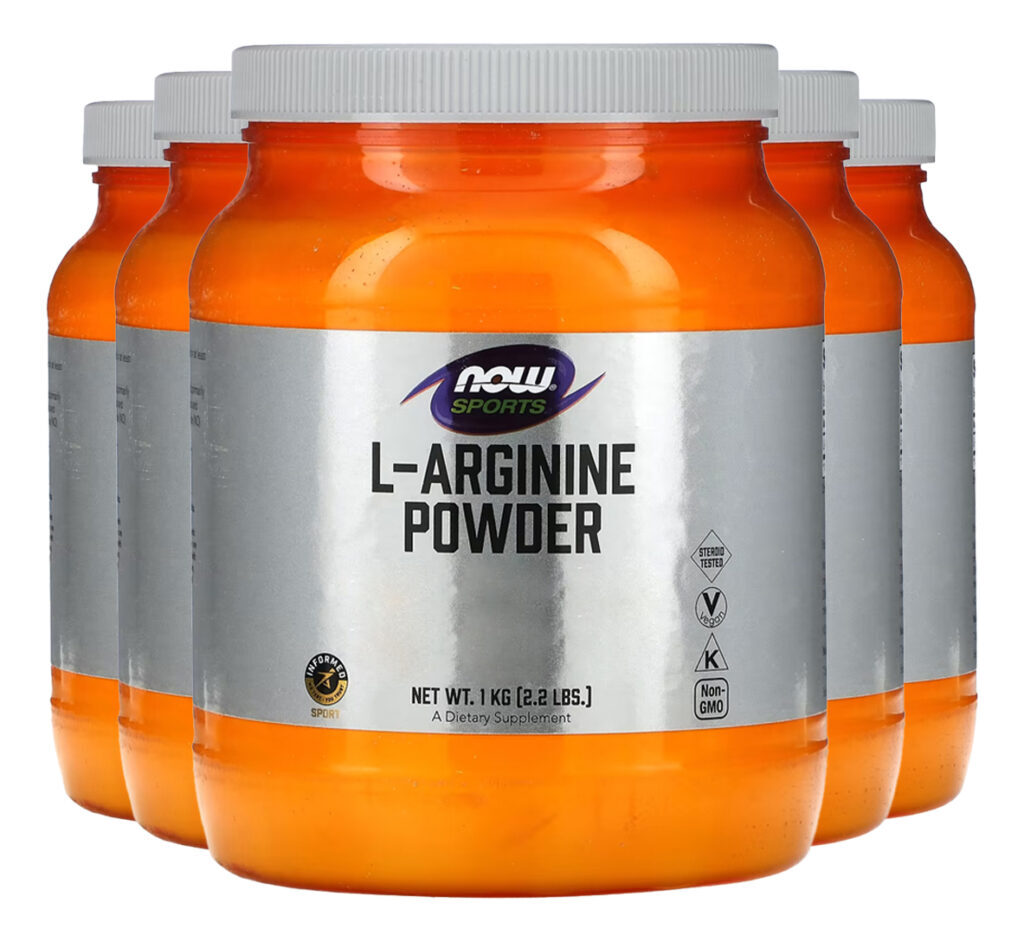 L-arginina Em Pó Now Foods Sports 1kg Importado 5un