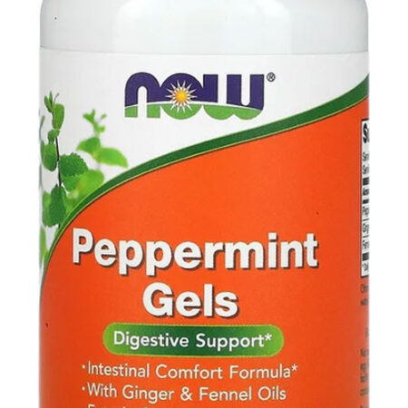 Géis De Hortelã Pimenta Now Foods Peppermint 90softgels 5un - Imagem 3