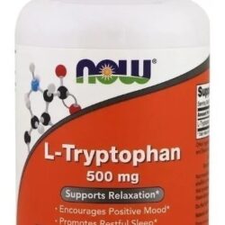 L Triptofano Tryptophan 500mg (120 Vcaps) Now Foods