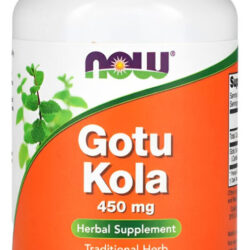 Gotu Kola 450mg Now Foods 100 Cáps Sabor N/a