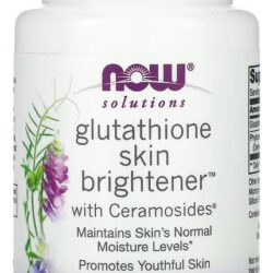 Iluminador De Pele Now Solutions Com Glutação, 30 Cápsulas, Sabor Sem Sabor