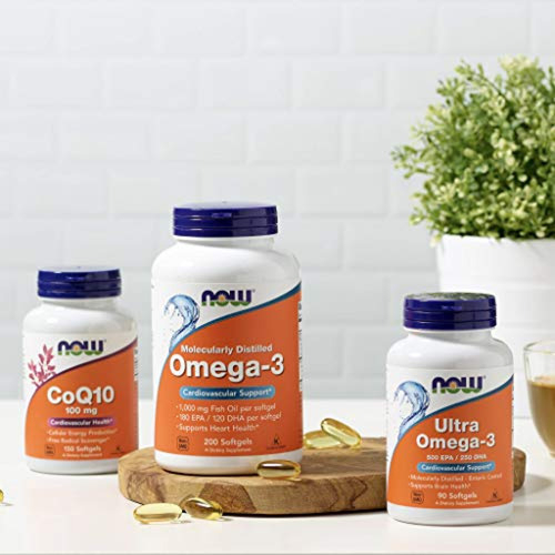 Ômega-3 1000mg 100 Cápsulas Softgels 180 Epa / 120 Dha Now Foods - Imagem 2