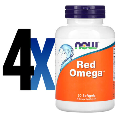 Red Omega C0q10 E Lev. Arroz Now Foods 90 Sofg Importado 4un - Imagem 2