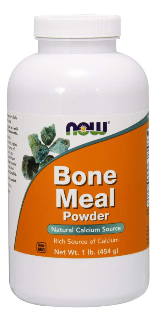 Bone Meal Now Foods 454g Em Pó Puro