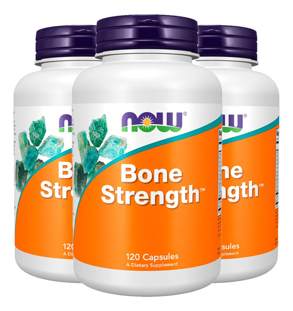 Bone Strength 120 Caps Importado 3un Now Foods