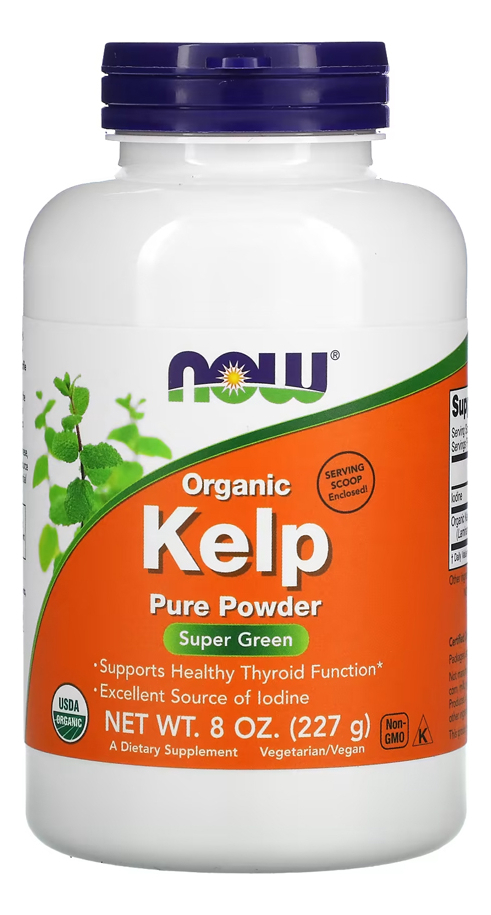 Kelp Em Pó Now Foods 227g Importado