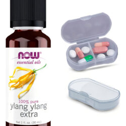 Now Foods Óleo Extra De Ylang Ylang 30ml + Porta Cápsulas