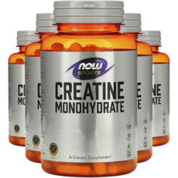 Creatina Monohidratada 750mg 120cáps Importado 5un Now Foods