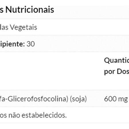Alpha Gpc 300mg 60 Veg Cápsulas Importado 2un Now Foods - Imagem 5