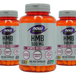 Hmb 500mg Now Foods Com Vitamina D3 120 Veg Caps 5un