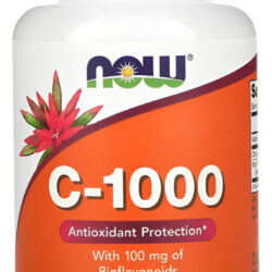 Vitamina C 1000mg+bioflavonóide 100cáps Importado