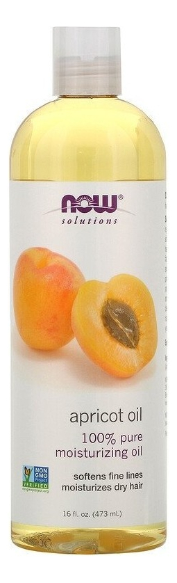 Now Solutions Óleo De Damasco 16 Fl Oz Sfn