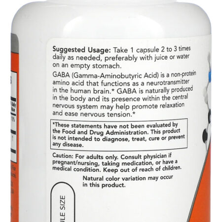 Ácido Gama 500mg E Vitamina B6 100 Cáps Importado - Imagem 3