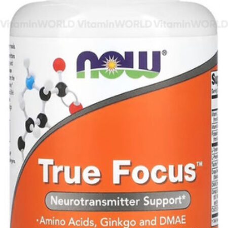 True Focus, Now Foods, 90 Cápsulas Veganas, Sem Sabor Sabor Without Flavor - Imagem 2
