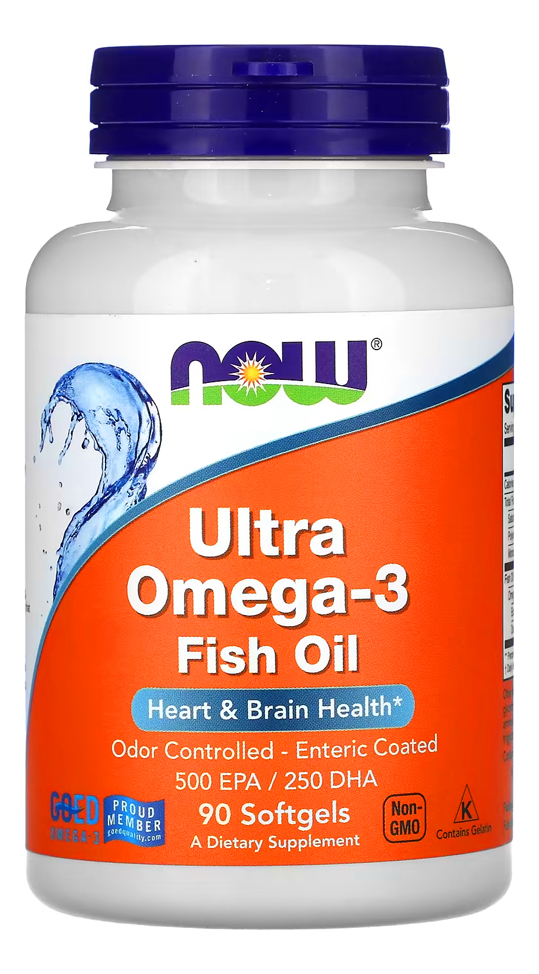Ultra Ômega 3 Now Foods 90 Softgels No Brasil