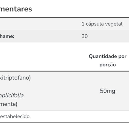 5-h-t-p 50mg Now Foods 30 Caps + Porta Cápsulas - Imagem 4