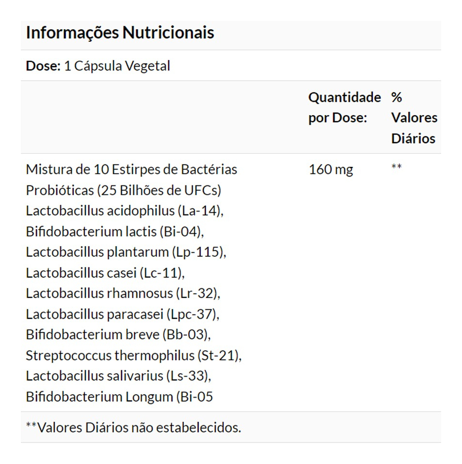 Probiotic-10 25 Billion 100 Veg Cáps Importado 2un Now Foods - Imagem 5