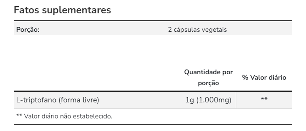 L-triptofano 500mg Now Foods 60 Caps + Porta Cápsulas - Imagem 4